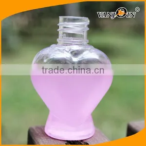 30ml Small Heart Shape Plastic Blow Molded Juice Bottles thumbnail-2