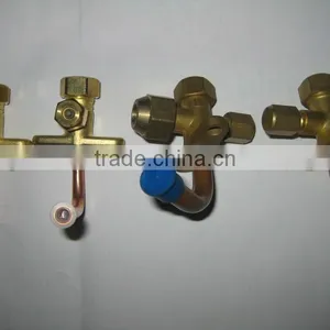 1/4'' Air Conditioner Valve / Split Air Condition Valve / Air Conditioner Service Valve thumbnail-1