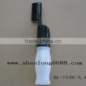 HDPE Plastic Shampoo Bottle With Comb Pump thumbnail-1