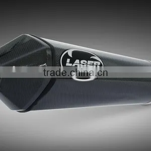 For KAWASAKI ZX-R 2009- Motorcycle Exhaust Pipe LASER WORKS Full-System Included Stealth Carbon thumbnail-1