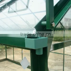 Aluminium Spring Clips Dark Green Glass Greenhouse HX78125G-1 thumbnail-5