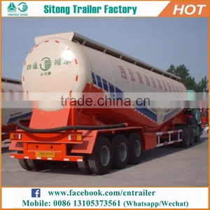 Tanker Trailer Manufacturers Bulk Powder Cement Tank Semi Trailer thumbnail-2