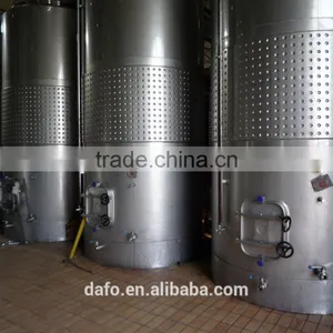 40,000L Stainless Steel 304 Dimple Jacket Wine Tank thumbnail-5