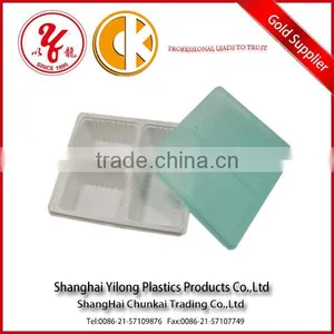 Disposable Custom Plastic Food Container With Lid thumbnail-1