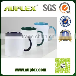 11oz Reinforced Porcelain White Mugs Inner Color Mug From China 10 Year+ Manufacturer thumbnail-3