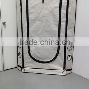 New Triangle Style High Quality Grow Tent Material Grey Mylar 600D Grow Room Grow Tent Hydroponics thumbnail-5