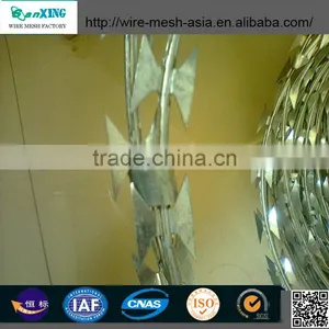 Galvanized Surface Treatment and Stainless Steel Wire Material Barbed Wire Price per Roll thumbnail-2