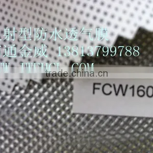 Aluminum Film pe Woven Fabric Thermal Insulation Material Roofing Waterproof Reflective Insulation Materials thumbnail-3