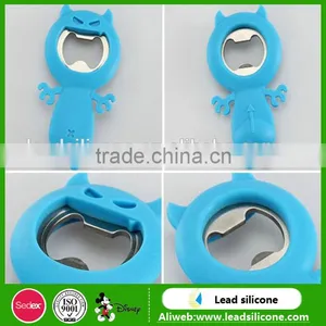 2017 NEW Silicone Rabbit Beer Bottle Opener thumbnail-4