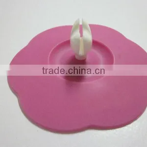 2014 New Creative Cartoon Ceramic Coffee Cup With Silicone Lid thumbnail-1