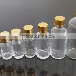Small Wine Glass Bottle With Golden Lid Odd-shaped Glass Wine Bottle thumbnail-3