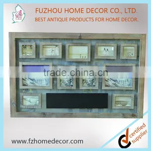 2016 New Style Antique Photo Frame WITH Double Glass & Chalk Board thumbnail-1