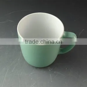 Stock Hot Sale Cheap Light Green Glaze Ceramic Promotional Mug for Espresso thumbnail-2