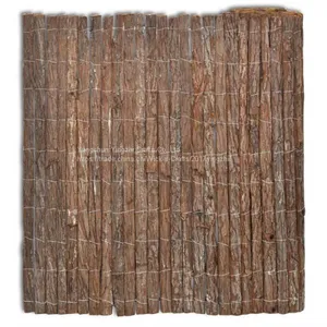 Cheap Rural Style Single/double Faced Tree Bark Screening Roll Fence thumbnail-4