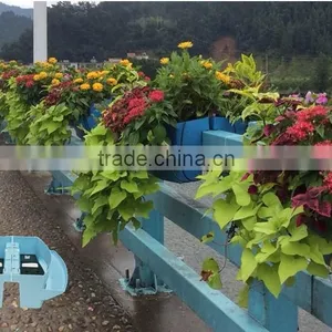 Railing Flower Pot, Stackable Planters Plastic Rail Planter SL-XA5060 thumbnail-4