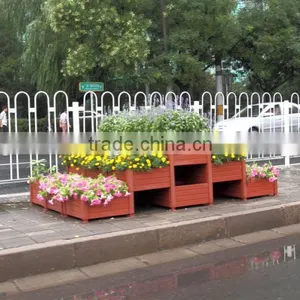 Plastic Multifunction Modular Box Planter, Street Flower Pots, Garden Planters thumbnail-5