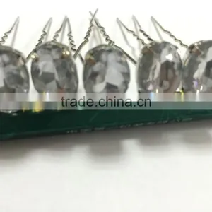 Rhinestone Hair Pins Clips Hairband Wedding Bridal Bridesmaid Hair Accessories thumbnail-1