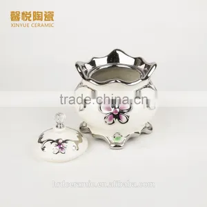 Factory Hot Sale Smoking Clear Ashtray, High Electroplating Ceramic Ashtray thumbnail-3