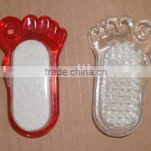 Foot Shape Pumice Stone With Brush thumbnail-1