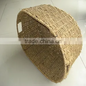 Oveal Hand Woven Seagrass Basket thumbnail-6