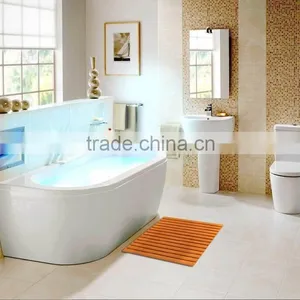 BSCI Certificate Nature Wooden Bamboo Bath Accessory Set and Bath Shower Mat See Larger Image Nature Wooden Bambo thumbnail-3