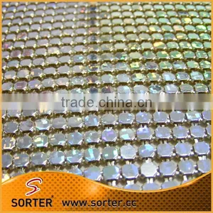 100% Aluminum High Quality Metallic Sequin Cloth Kitchen Curtains thumbnail-2