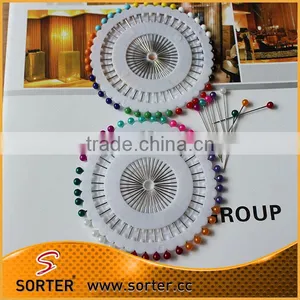 Cheap Colorful Pearl Head Pin thumbnail-2