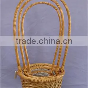 New Design Round Willow Basket thumbnail-1