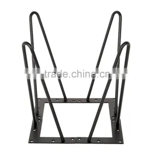 Hot Item Metal Solid Steel Black Color 16 Inch 2 Rod Metal Hairpin Leg for Coffee Table thumbnail-4