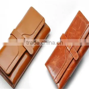 Different Colors Leather Girl's Wallet Custom thumbnail-1