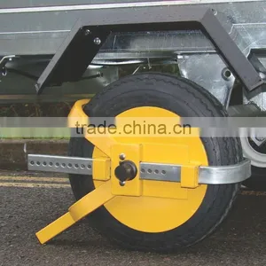 A1973 Locking Wheel Clamp Security Suit Trailer Caravan Classic Car Tyre Lock thumbnail-5