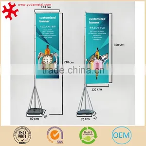Outdoor Advertising Double Side Metal Roll up Banner for Trade Show thumbnail-1