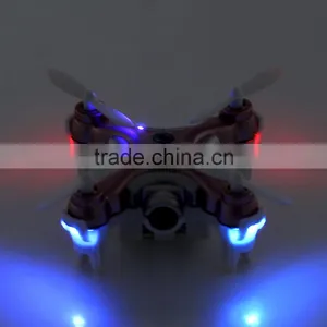 Mini Nano Quadcopter Wifi FPV 0.3MP Camera LED 3D Flip 4CH Micro Drone Cheerson CX-10W thumbnail-5