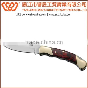 Pocket Knife With Wood Handle thumbnail-1