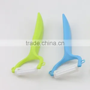 Ceramic Blade Plastic Handle Peeler thumbnail-2