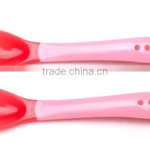 High Quality Silicone Baby Spoon Rubber Baby Spoon thumbnail-4