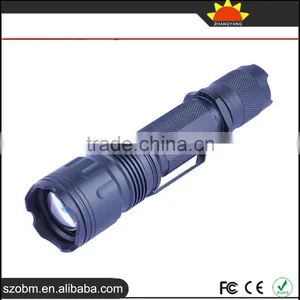 Wholesale OEM T6 LED 980Lm Portable Strong Light Tactical LED Flashlight Torch thumbnail-1
