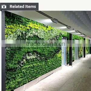 Indoor Plastic Plant Walls Artificial Green Wall Artificial Plant Walls thumbnail-2