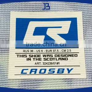 Jiabao Custom White All Size Printed Shoe Label thumbnail-4