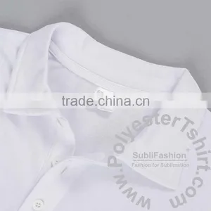 Plain Polyester Polo Shirts for Men Blank Dry Fit Tshirts With Polo Collar Design Your Own Polo Shirt thumbnail-2