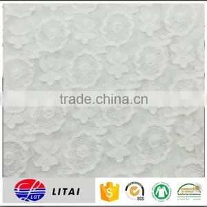 Cutting Flower Woven Nylon Rayon Jacquard for Women's Dress thumbnail-1