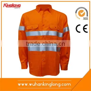 Long Sleeve Work Clothes for Men With Embroidery thumbnail-2