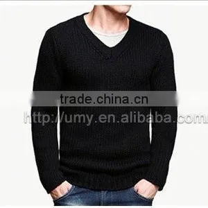Mens Long Sleeve Casual Thin Sweater thumbnail-1