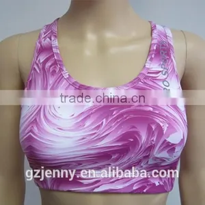 Hot Fitness Women Customized Seamless Yoga Sports Wear Workout Yoga Bra Top thumbnail-1