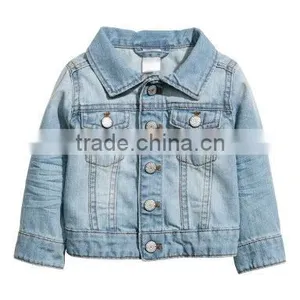 New Fashion Design Boys Blue Jean Jackets Stylish Kids Denim Coats thumbnail-6