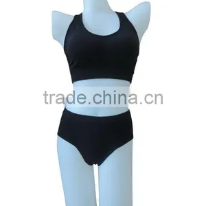 Top Quality Seamless Woman Underwear Ladies Lingerie Sport Bra and Panty Sets thumbnail-1
