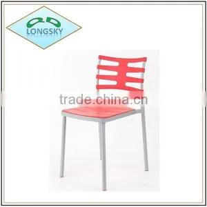 Cheap Living Room Dining Chairs Popular Design Plastic Chair Manufacturer Model LS-4064 thumbnail-3