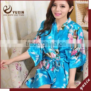 Factory Supply Kimono Short Robe SR006 thumbnail-1