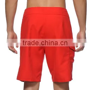 2016 Fashion Light Weight Custom Waterproof Side Posckets Surf Shorts Drawstring thumbnail-3