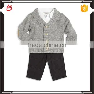 Sweater/shirt/pants Matching Clothing Sets Suit Boys Clothing Sets thumbnail-1